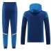 Marseille Hooded Sports Jacket 2024/25 - Blue