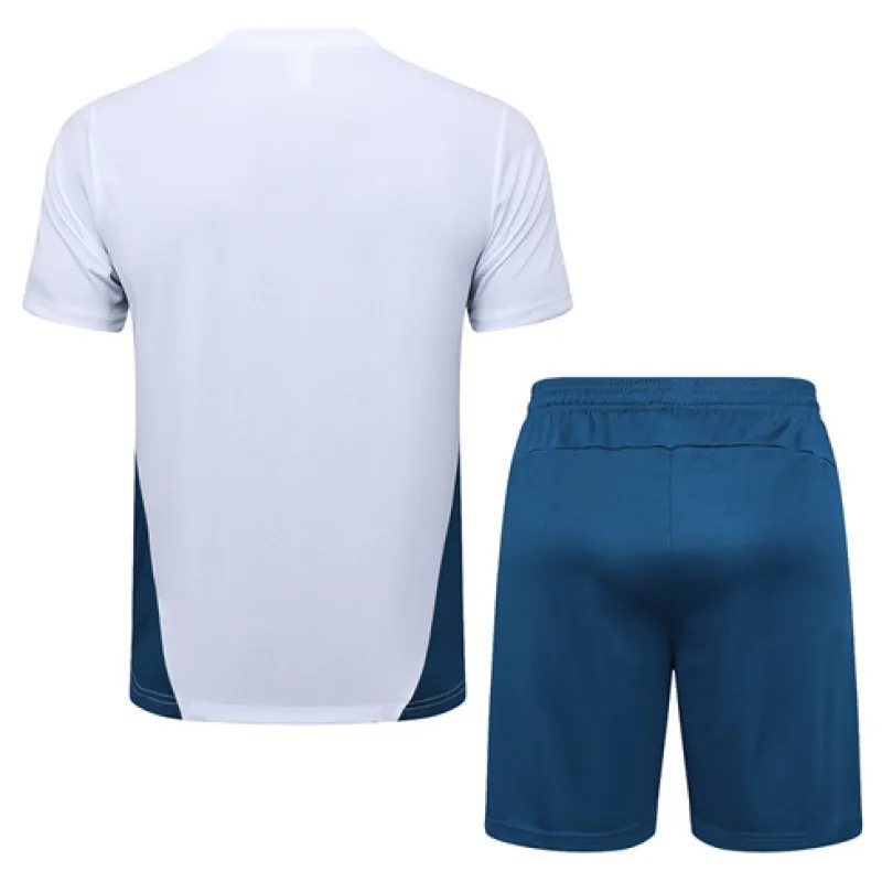 Maillot d'entraînement + shorts d'Olympique de Marseille pour 2024/25 - Blanc