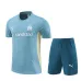 Maillot d'entraînement + shorts pour enfants d'Olympique de Marseille pour 2024/25 - Vert