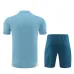 Maillot d'entraînement + shorts pour enfants d'Olympique de Marseille pour 2024/25 - Vert