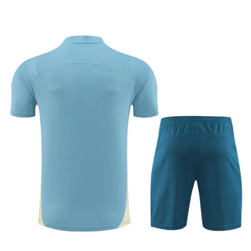 Maillot d'entraînement + shorts pour enfants d'Olympique de Marseille pour 2024/25 - Vert