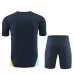 Maglia di allenamento e pantaloncini per bambini di Olympique de Marseille per 2024/25 - Blu