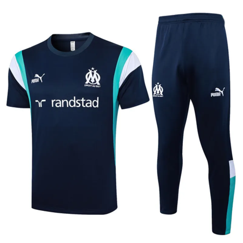 Olympique de Marseille Trainingsanzug für 2024/25 - Blau
