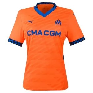 Troisième maillot pour femmes de Marseille 2024/25 - Orange