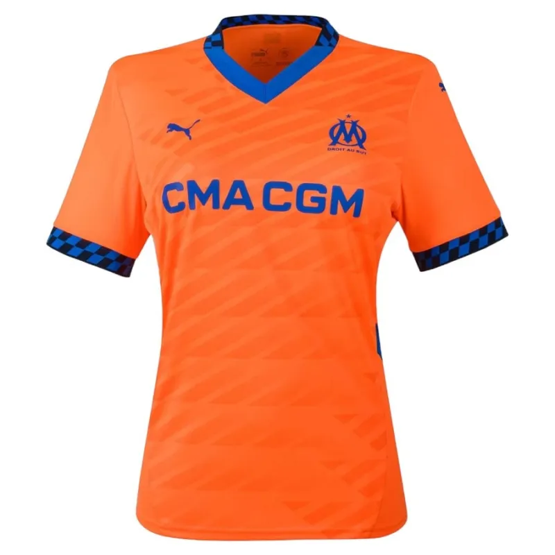 Dritte Frauen - Trikot von Marseille 2024/25 - Orange