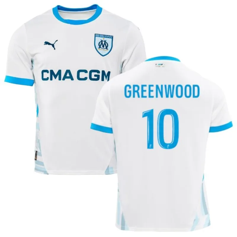 Maillot domicile 2024/25 de Greenwood Marseille - Blanc
