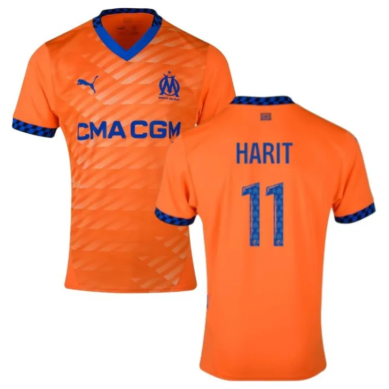 HARIT Marseille 2024/25 Third Jersey - Orange