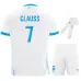 Set de camiseta para niños de casa 2024/25 de Clauss Marsella - Blanco​