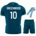 GREENWOOD Marseille 2024/25 Away Kids Jersey Set - Blue