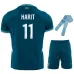 HARIT Marseille 2024/25 Away Kids Jersey Set - Blue