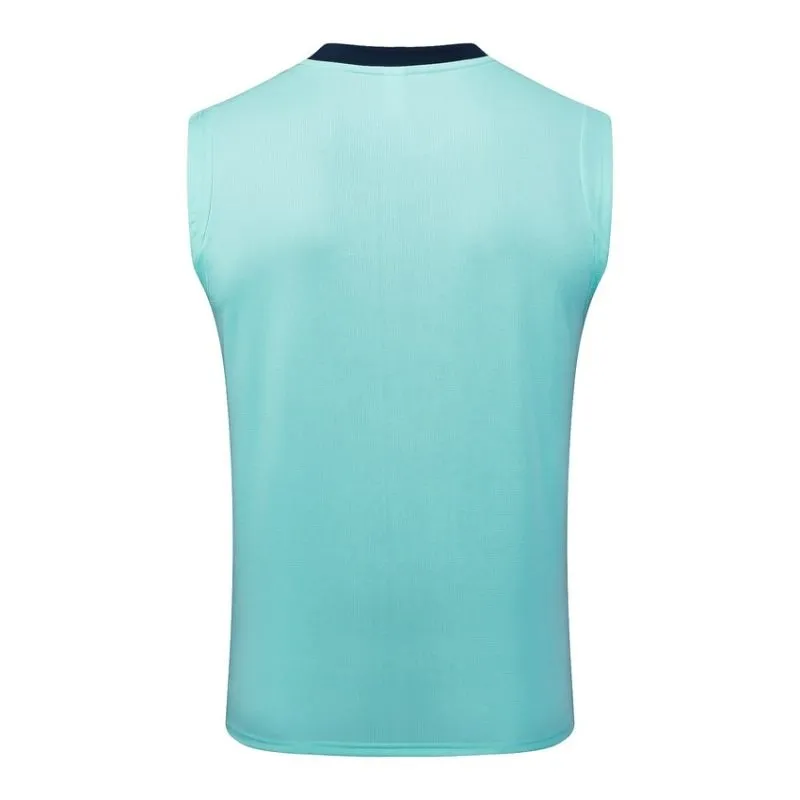 Marseille 2025/26 Conjunto de pantalones cortos y camiseta sin mangas - Azul