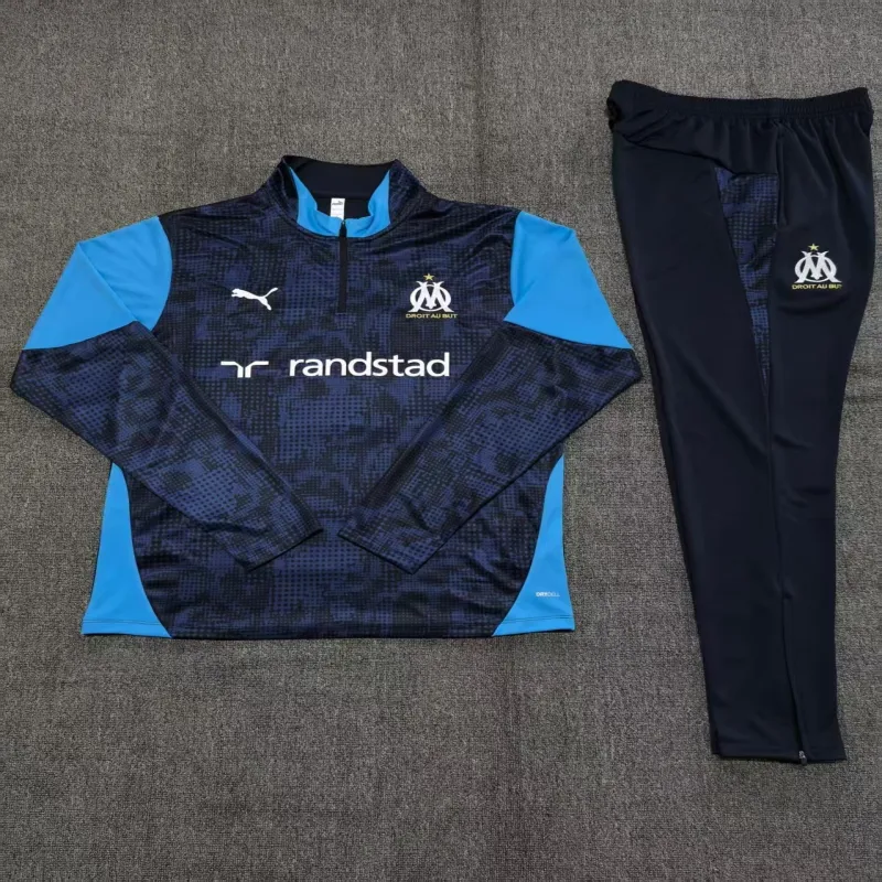 Marseille 2025/26 Kids Sports Set Blue