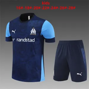 Marseille 2025/26 Kids Training Set blue
