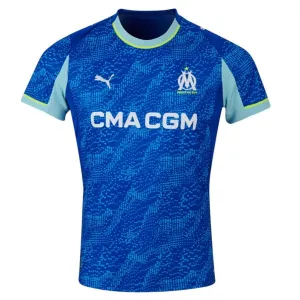 Marseille 2025/26 Third Kids’ Jersey - Blue