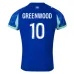 Marseille GREENWOOD 2025/26 Troisième Kit Enfant - Bleu