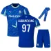 Marseille AUBAMEYANG 2025/26 Third Kids’ Kit - Blue