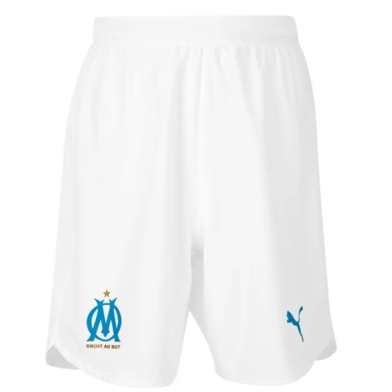 Marseille PAVARD 2025/26 Maglia Casalinga Bambini - Bianca