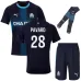 Marseille PAVARD 2025/26 Away Kids Kit - Black