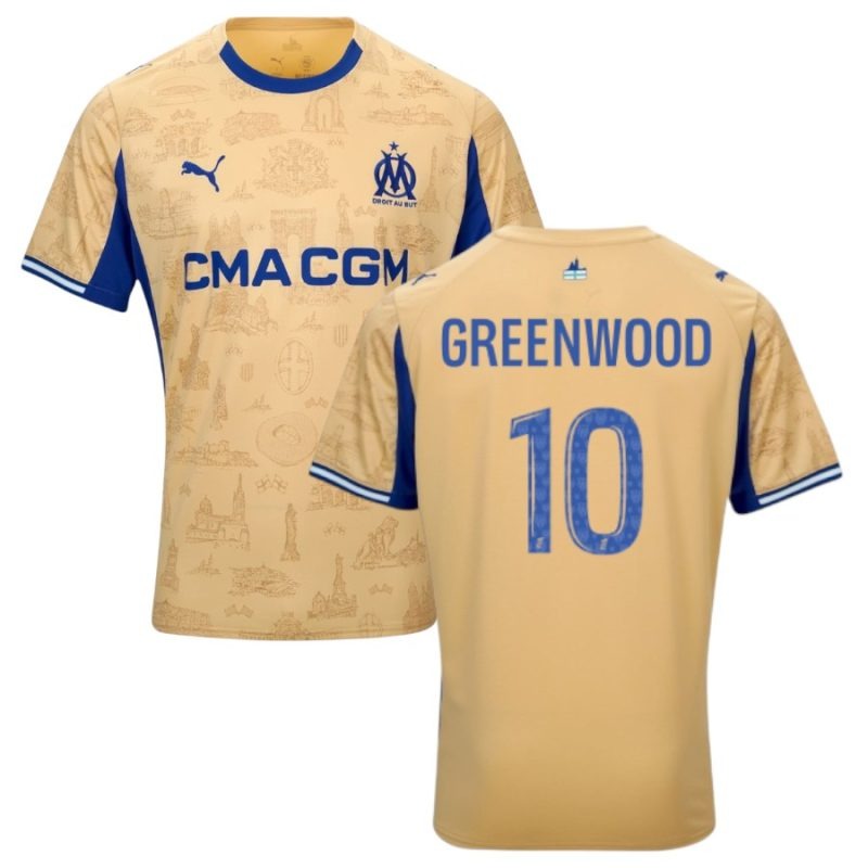 Marseille 2025/26 GREENWOOD Fourth Jersey