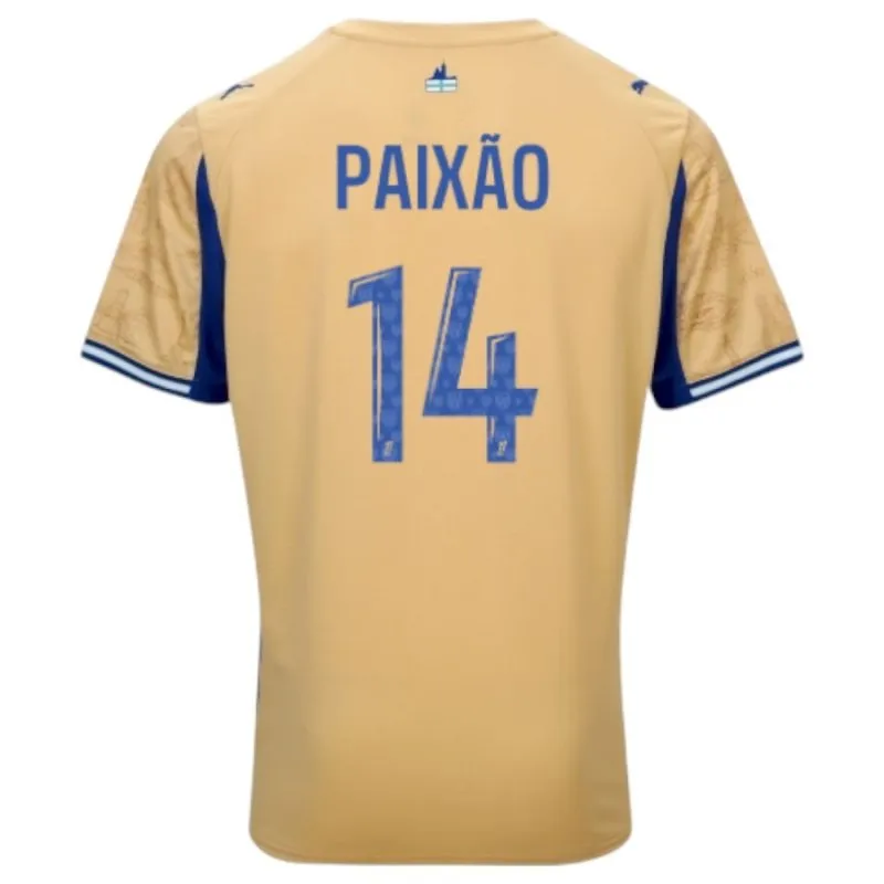 Marseille PAIXAO 2025/26 Kids Fourth Kit Set - Beige