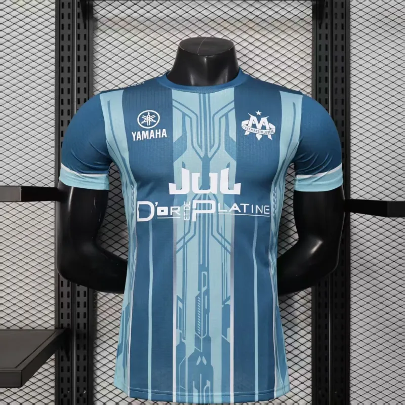 Olympique de Marseille 2025/26 Special Edition Player Jersey - Cyan