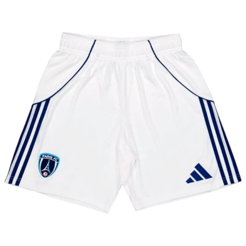Paris FC 2025/26 Kinder Auswärtstrikot Set weiß