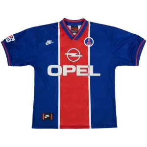 Paris Saint-Germain 1995/96 Maglia casalinga retrò - Blu/Rossa