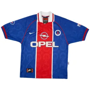 Paris Saint-Germain 1996/97 Maglia casalinga retrò - Blu/Rossa