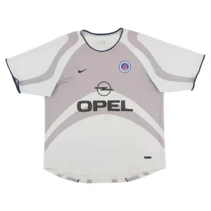 Paris Saint-Germain 2001/02 Maglia da trasferta retrò - Grigia