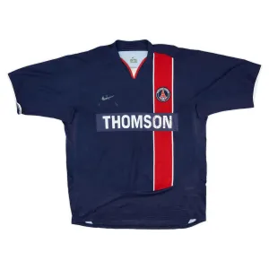 Paris Saint-Germain 2002/03 Maglia casalinga retrò - Blu/Rossa