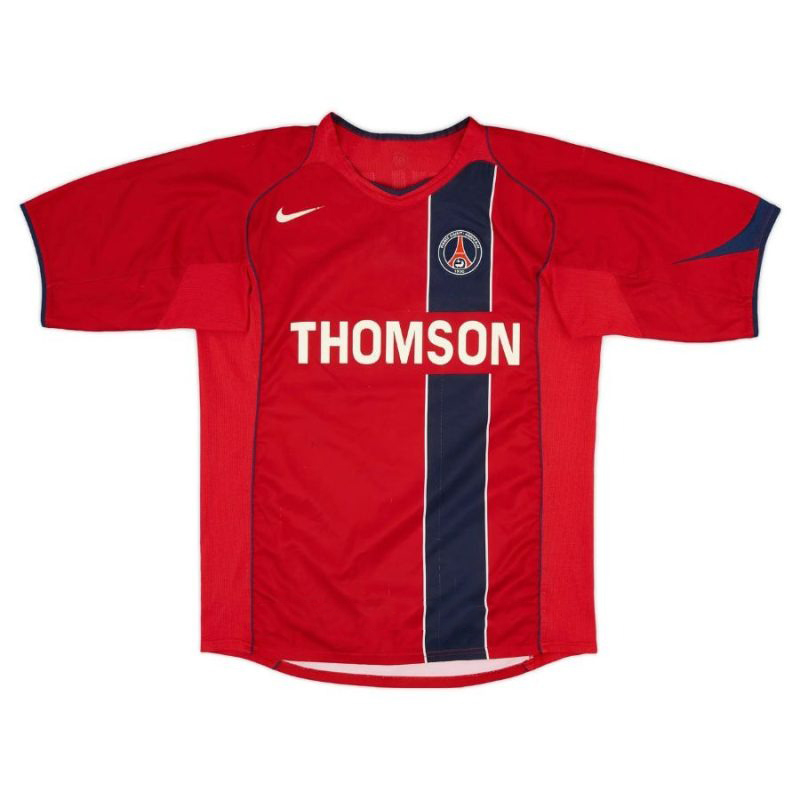 Paris Saint-Germain PAULETA 2004/05 Retro-Auswärtstrikot - Rot