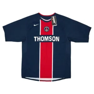 Paris Saint-Germain 2005/06 Maglia casalinga retrò - Blu/Rossa