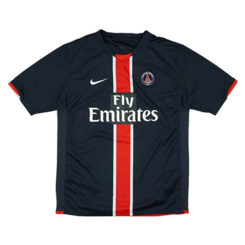 Paris Saint-Germain 2006/07 Retro Home Jersey - Blue/Red