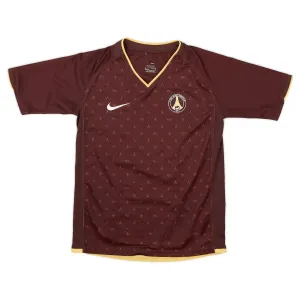 Paris Saint-Germain 2006/07 Maglia Fuori Casa Retro - Marrone Cioccolato