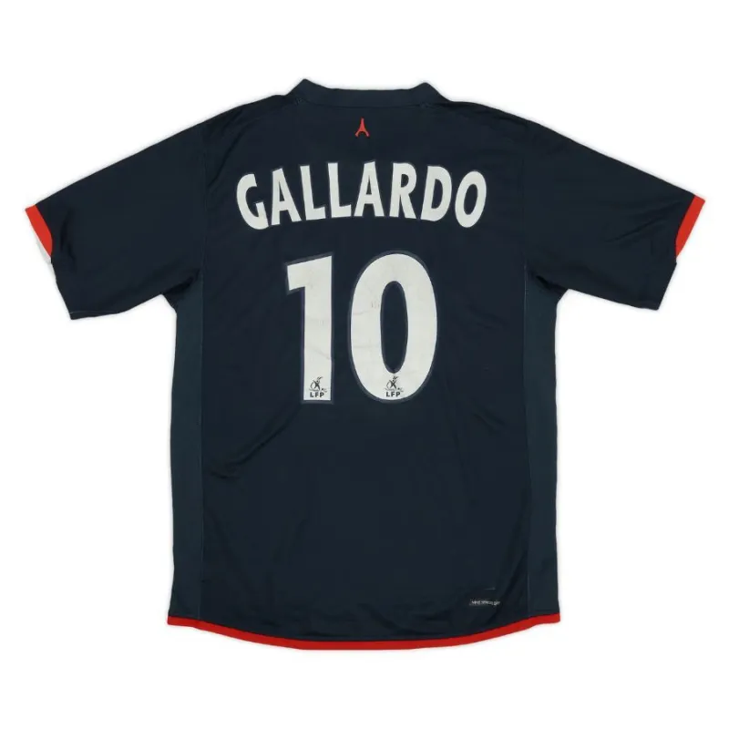 Paris Saint-Germain GALLARDO 2006/07 Retro Home Jersey - Blue/Red