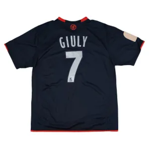 Paris Saint-Germain GIULY 2007/08 Camiseta retro local - Azul/Roja