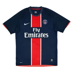 Paris Saint-Germain 2008/09 Maglia casalinga retrò - Blu/Rossa