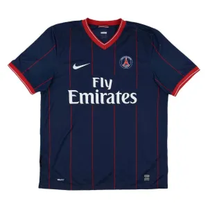 Paris Saint-Germain 2009/10 Maglia casalinga retrò - Blu/Rossa
