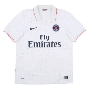 Paris Saint-Germain 2009/10 Maglia da trasferta retrò - Bianca