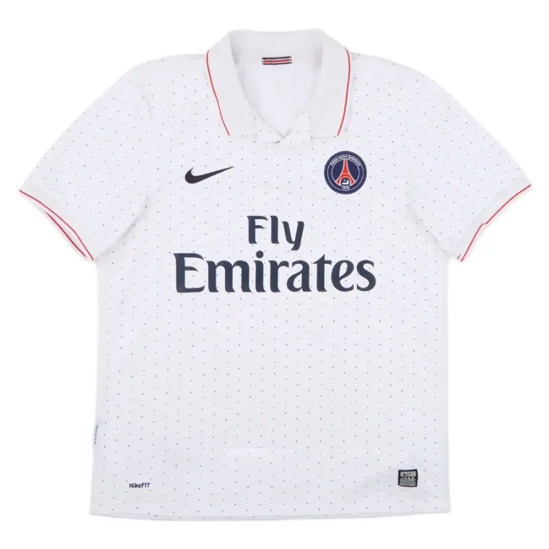 Paris Saint-Germain 2009/10 Retro Away Jersey - White