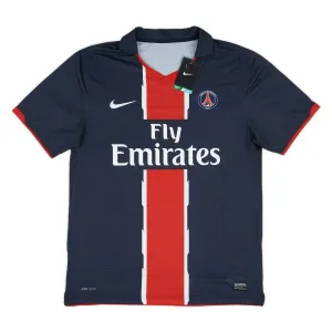 Paris Saint-Germain 2010/11 Maglia casalinga retrò - Blu/Rossa