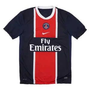 Paris Saint-Germain 2011/12 Maglia casalinga retrò - Blu/Rossa