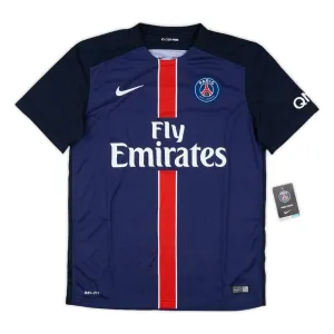 Paris Saint-Germain 2015/16 Camiseta retro local - Azul