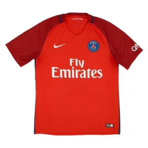 Paris Saint-Germain 2016/17 Camiseta retro visitante - Roja
