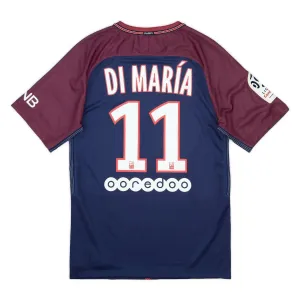 Paris Saint-Germain DI MARIA 2017/18 Camiseta retro local - Azul