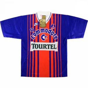 Camiseta retro de Paris Saint - Germain 1993/94 Partido en Casa - Azul