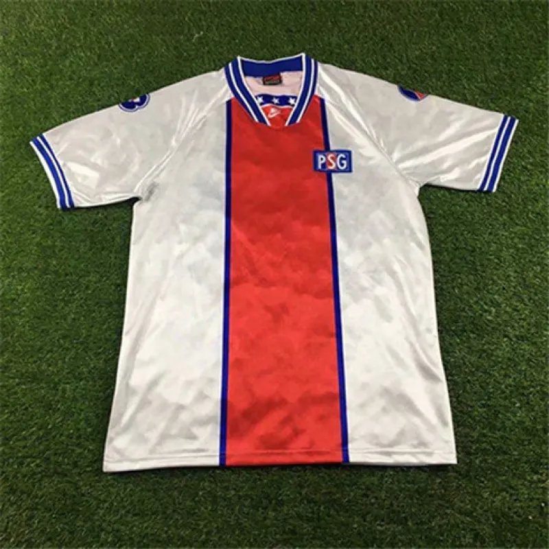 Paris Saint - Germain Retro Jersey 1994/95 Away - White
