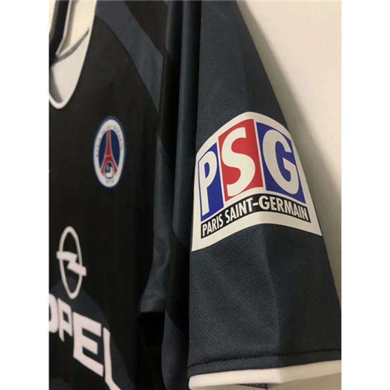 Paris Saint - Germain Retro Third Kit 2001 - Black