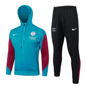 Paris Saint - Germain Kapuzen Sportjacke 2024/25 - Blau