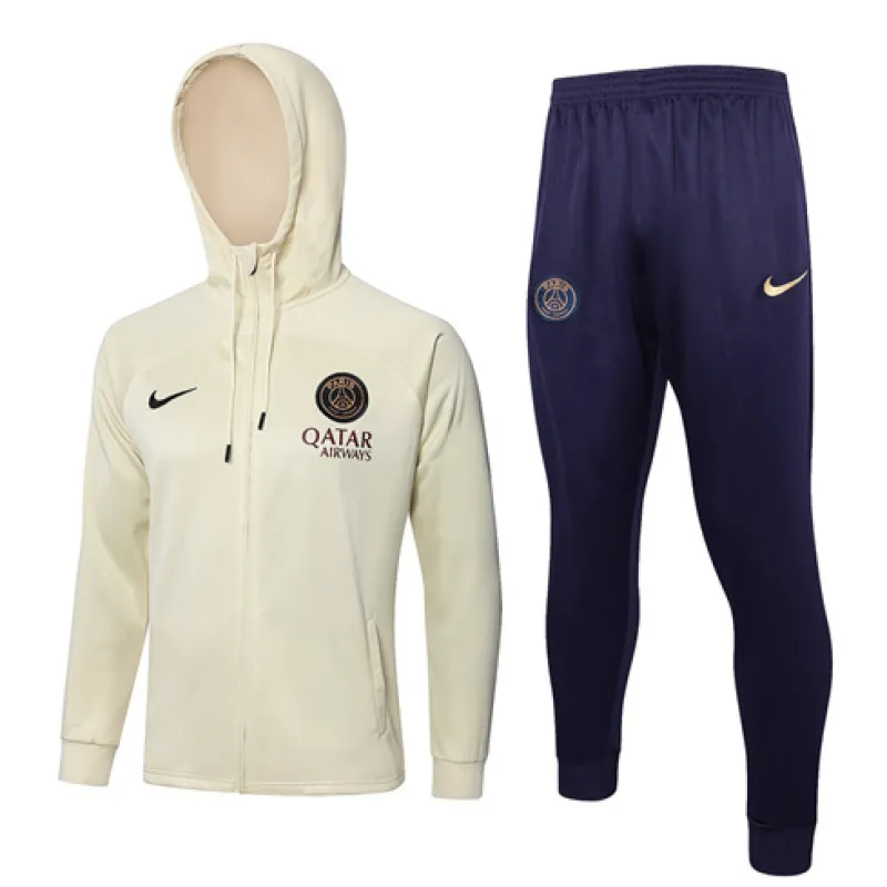 Paris Saint-Germain Hooded Sports Jacket 2024/25 - Apricot